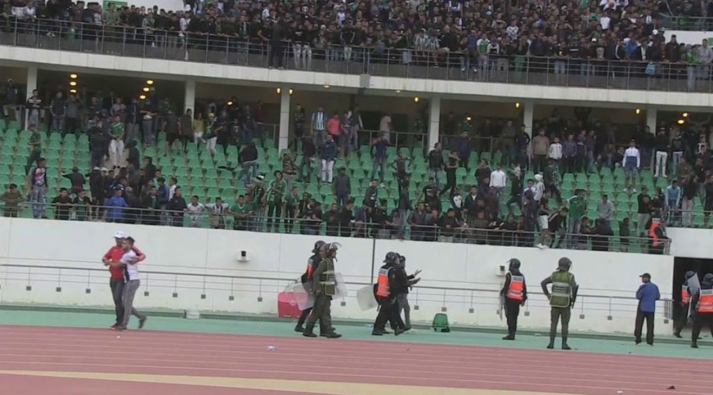 توقيف 84 شخصا جراء أحداث شغب عقب مباراة الحسنية والفتح