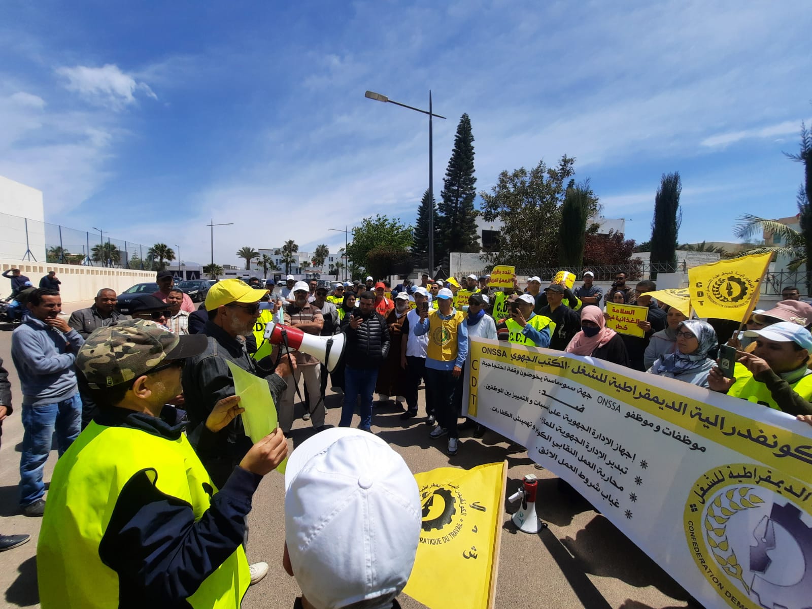 احتجاجات أمام المديرية الجهوية لـ”أونسا” بسوس