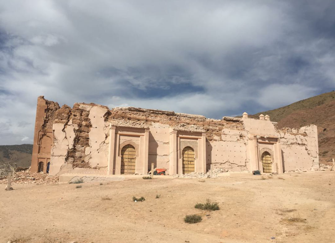 مسجد تينمل الذي دمره الزلزال..  معلمة من التراث الروحي المغربي